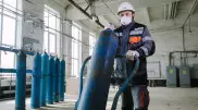 Более 600 баллонов кислорода направили металлурги Актюбинского завода ферросплавов в больницы города