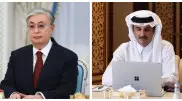 Президент Казахстана поговорил по телефону с эмиром Катара
