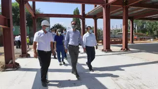 Сагинтаев проверил строительство соцобъектов в Жетысуском районе