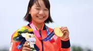 13-летняя японка завоевала золото Олимпиады-2020