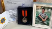 В Семее посмертно наградили спасшего тонущую девочку подростка