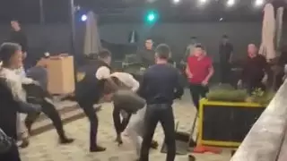 Массовая драка произошла в кафе на Алаколе