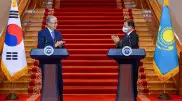 У наших народов схожие судьбы - Токаев корейскому президенту