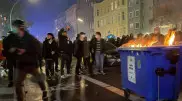В Берлине левые активисты устроили массовые беспорядки