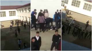 Кадры из видео в соцсетях