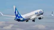 Авиакомпания SCAT поздравила казахстанцев с Днем независимости