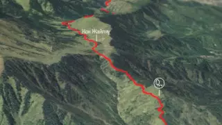 Медеу - остановка "Ак-Булак" - Кок-Жайляу - поселок Кумбель