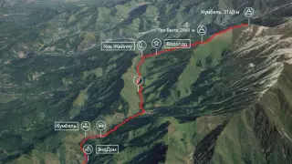 Экопост - Кок-Жайляу - Три брата - вершина Кумбель