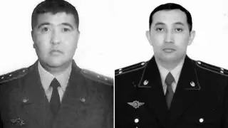 Память погибших полицейских почтили в Алматинской области
