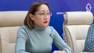 Главный санврач Нур-Султана Сархат Бейсенова. © inbusiness.kz