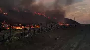 Мусорный полигон загорелся вблизи Актау