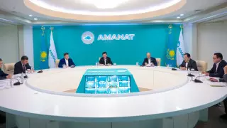 Партия Amanat выступила с заявлением в поддержку Послания Президента