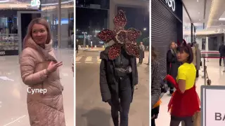 Звезда Хэллоуина: астанчанка изумила прохожих "леденящим душу" костюмом