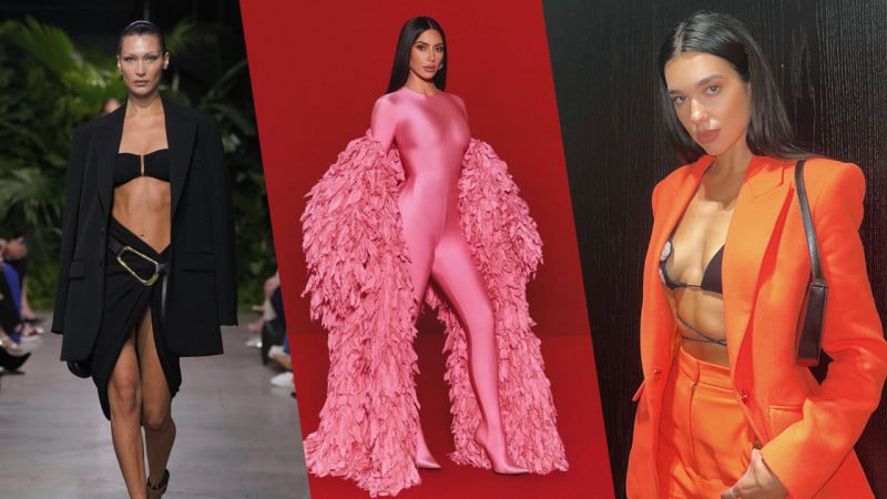 Фото instagram.com: @bellahadid, @kimkardashian, @dualipa