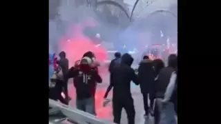 Марокканские фанаты устроили погромы в Бельгии после победы сборной на ЧМ