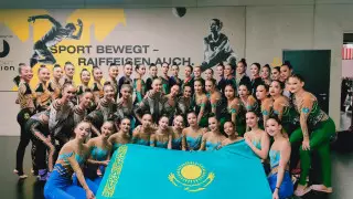Исторический успех казахстанок на ЧМ по эстетической групповой гимнастике