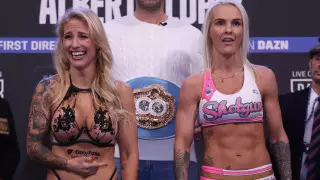 Боксерша вышла "голой" на взвешивание и шокировала общественность в Англии