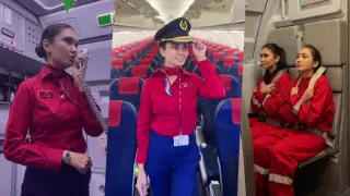 Что происходит на борту при падении самолета: видео стюардессы стало вирусным