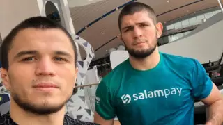 Хабиб обратился к брату Умару перед боем в UFC