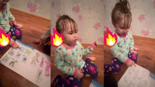 "Вот это произношение". Трехлетняя сельчанка удивила казахстанцев знанием английского языка