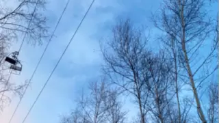 Туристы застряли на канатной дороге в Баянауле