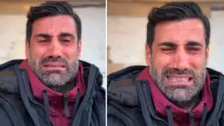 Экс-футболист сборной Турции заплакал в прямом эфире, говоря о землетрясении