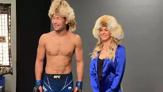 Признававшаяся в любви к Шавкату Рахмонову комментатор UFC взяла у него интервью