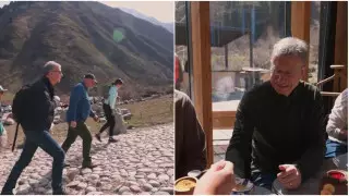 "Хороший пример". Посол США погулял в ущелье Аюсай в честь Дня Земли