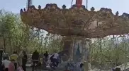 Карусель рухнула в Оренбурге