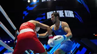 Капитан сборной Казахстана разбил нос сопернику и вырвал золото ЧМ-2023