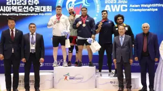 Казахстанские тяжелоатлеты вошли в число победителей на чемпионате Азии в Корее