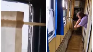 "Все матрасы мокрые". Вагон поезда Семей-Жаланашколь затопило после дождя