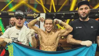 Асу Алмабаев рассказал, что купит на гонорар за победу в UFC