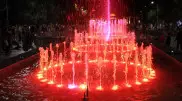 В Костанае запустили светомузыкальный фонтан