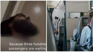 Пассажир расплакался в самолете из-за унижения: видео вызвало резонанс в США