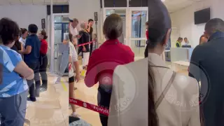 В аэропорту Караганды разгорелся скандал из-за задержки рейса FlyArystan