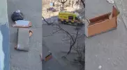 Диван выбросили на голову прохожему в Актау: мужчина скончался