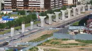 На левобережье Астаны изменят схему движения из-за LRT
