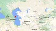 Землетрясение произошло в Каспийском море