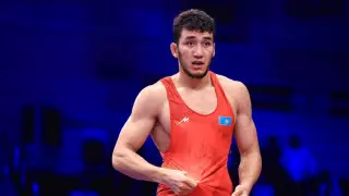 Казахстанский борец вышел в финал чемпионата мира
