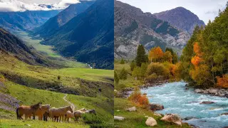 Фотограф показал удивительные пейзажи Джунгарского Алатау