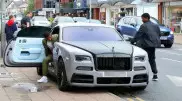 Форвард МЮ попал в аварию на Rolls-Royce и едва не убил человека