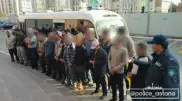 Около сотни астанчан наказали за нарушения иностранцев