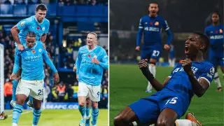 Огненный матч "МанСити" с "Челси" в АПЛ: ссора тренеров и 8 голов