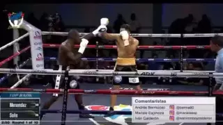 Нокаутом за 38 секунд завершился поединок в боксе