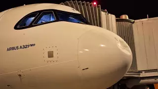 Новый самолет вышел из строя, столкнувшись с птицей