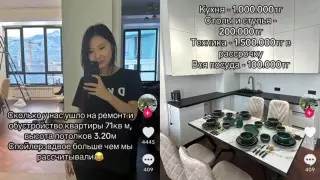 Алматинка рассказала, сколько потратила на ремонт "двушки"