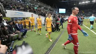 Сборная Казахстана прилетела в Грецию: видео