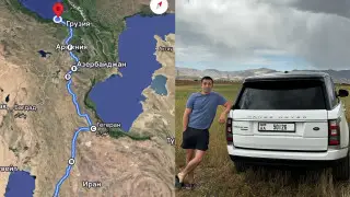 Бензин по 25 тенге и 7 часов проверки: казахстанец приехал на авто из Дубая в Астану