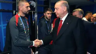 Эрдоган отреагировал на дисквалификацию турецкого футболиста за "волчий жест" на Евро-2024
